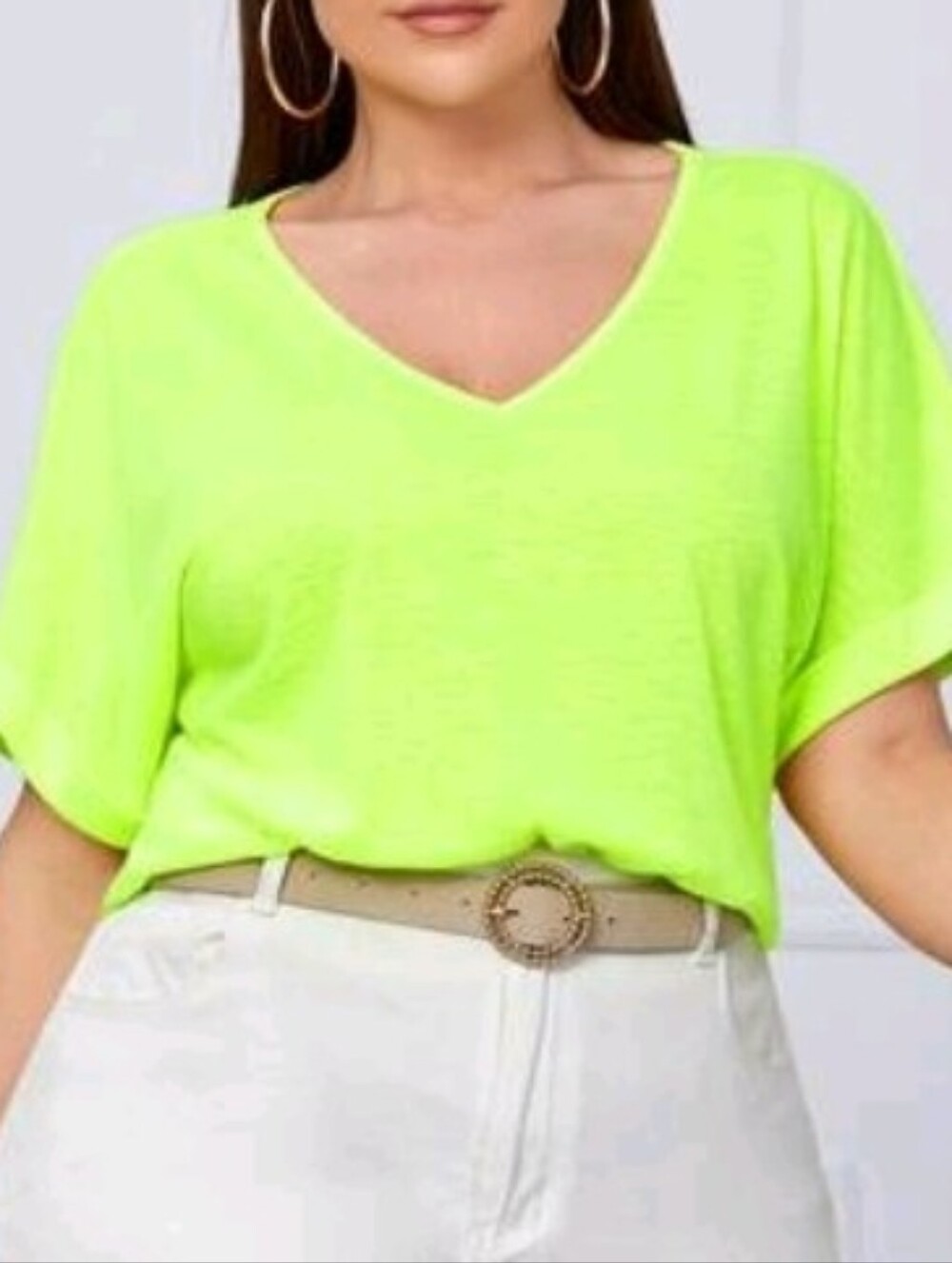 Shein Curve Tee